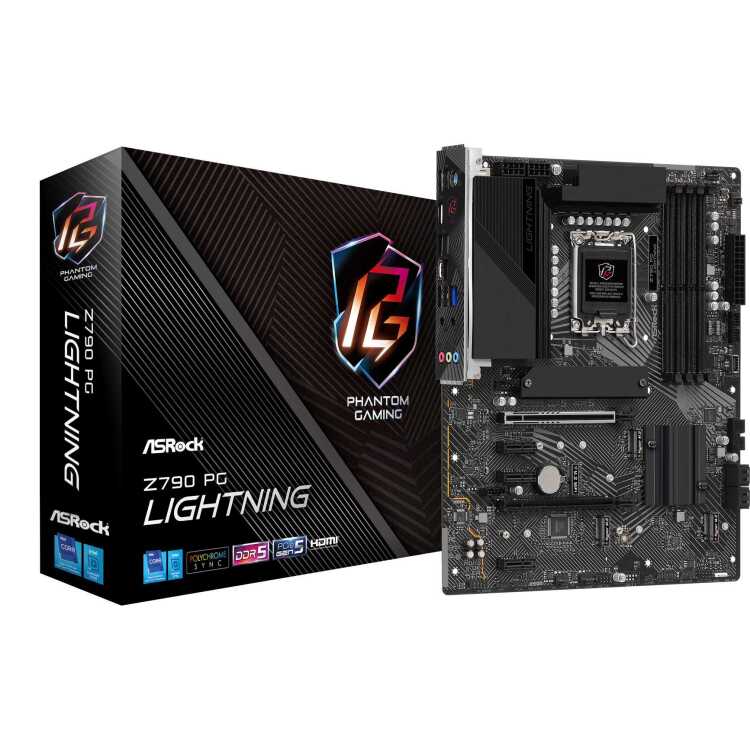 ASRock Z790 PG Lightning moederbord RAID, 2.5 Gb-LAN, Sound, ATX