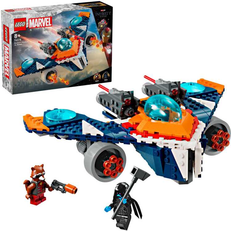LEGO Marvel - Rockets Warbird vs. Ronan constructiespeelgoed 76278