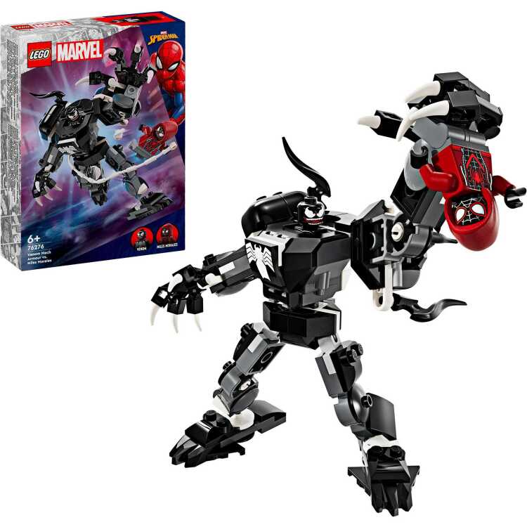 LEGO Marvel - Venom mechapantser vs. Miles Morales constructiespeelgoed 76276
