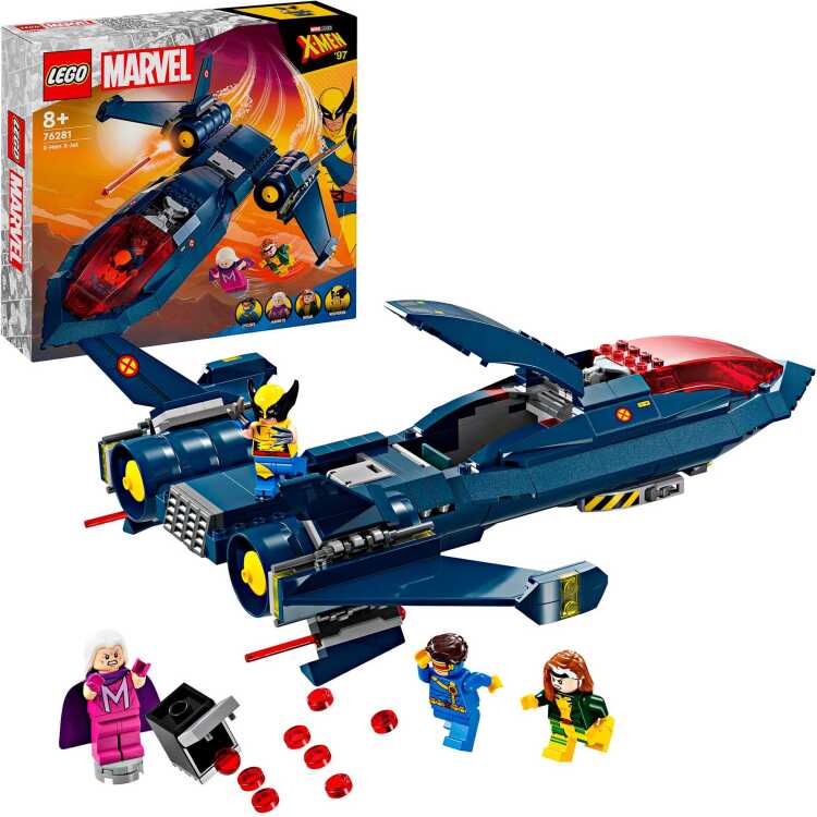 LEGO Marvel - X-Men X-Jet constructiespeelgoed 76281
