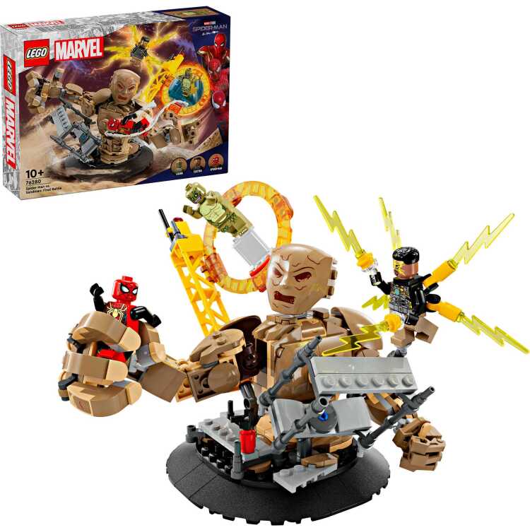 LEGO Marvel - Spider-Man vs. Sandman: Eindstrijd constructiespeelgoed 76280
