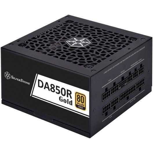 SilverStone SST-DA850R-GMA voeding 1x 12VHPWR, 4x PCIe, Kabel-Management
