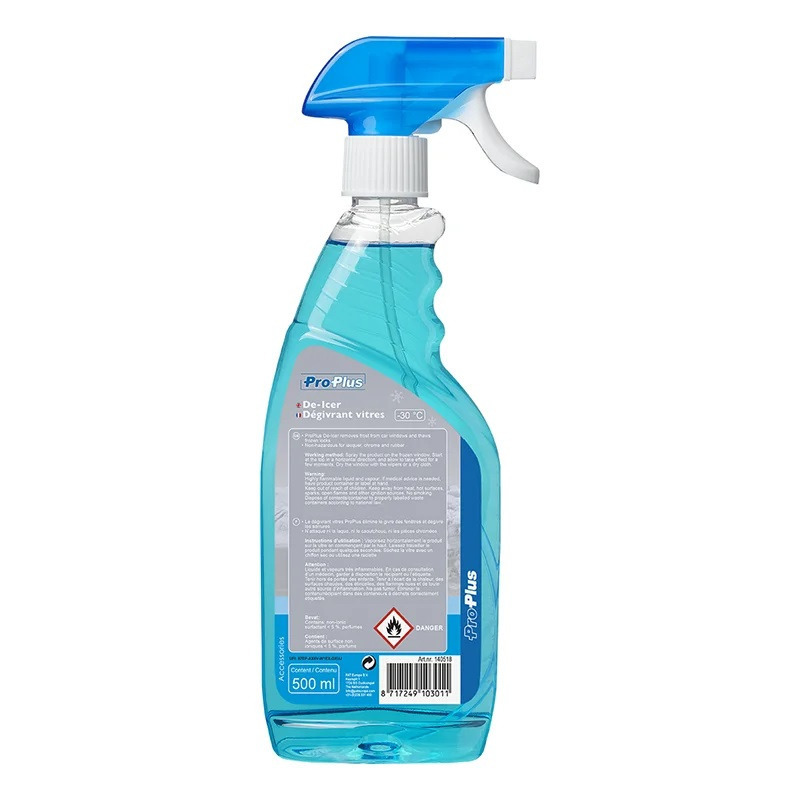 Ruitenontdooier spray - voor auto - 500 ml - antivries sprays - winter/vorst -