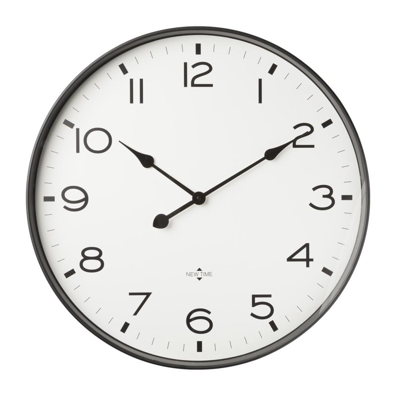 Klok new time XL - ø50x4.8 cm