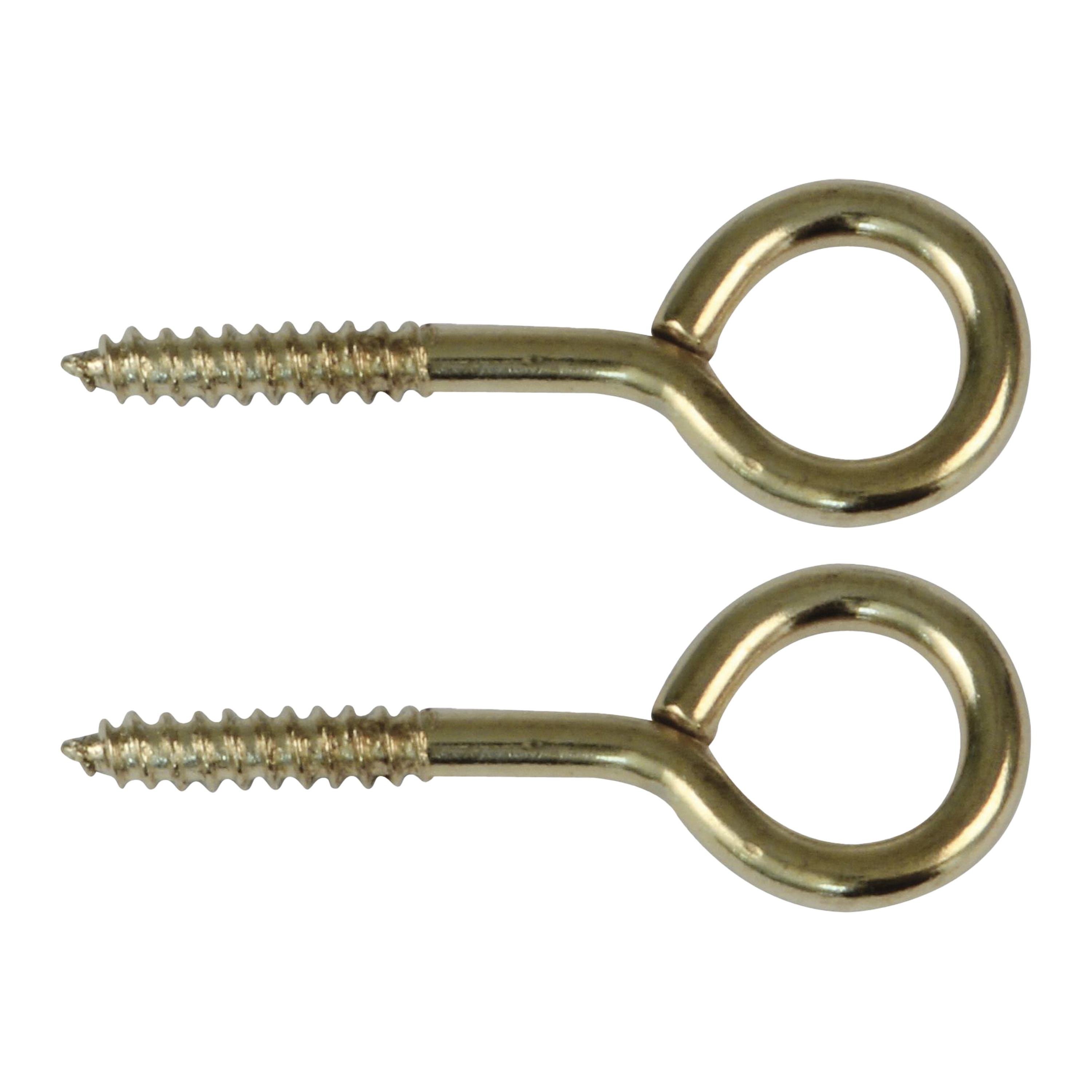 AMIG Schroefogen - 42x - staal - 30 mm - goud - DHZ ijzerwaren - A merk kwaliteit -