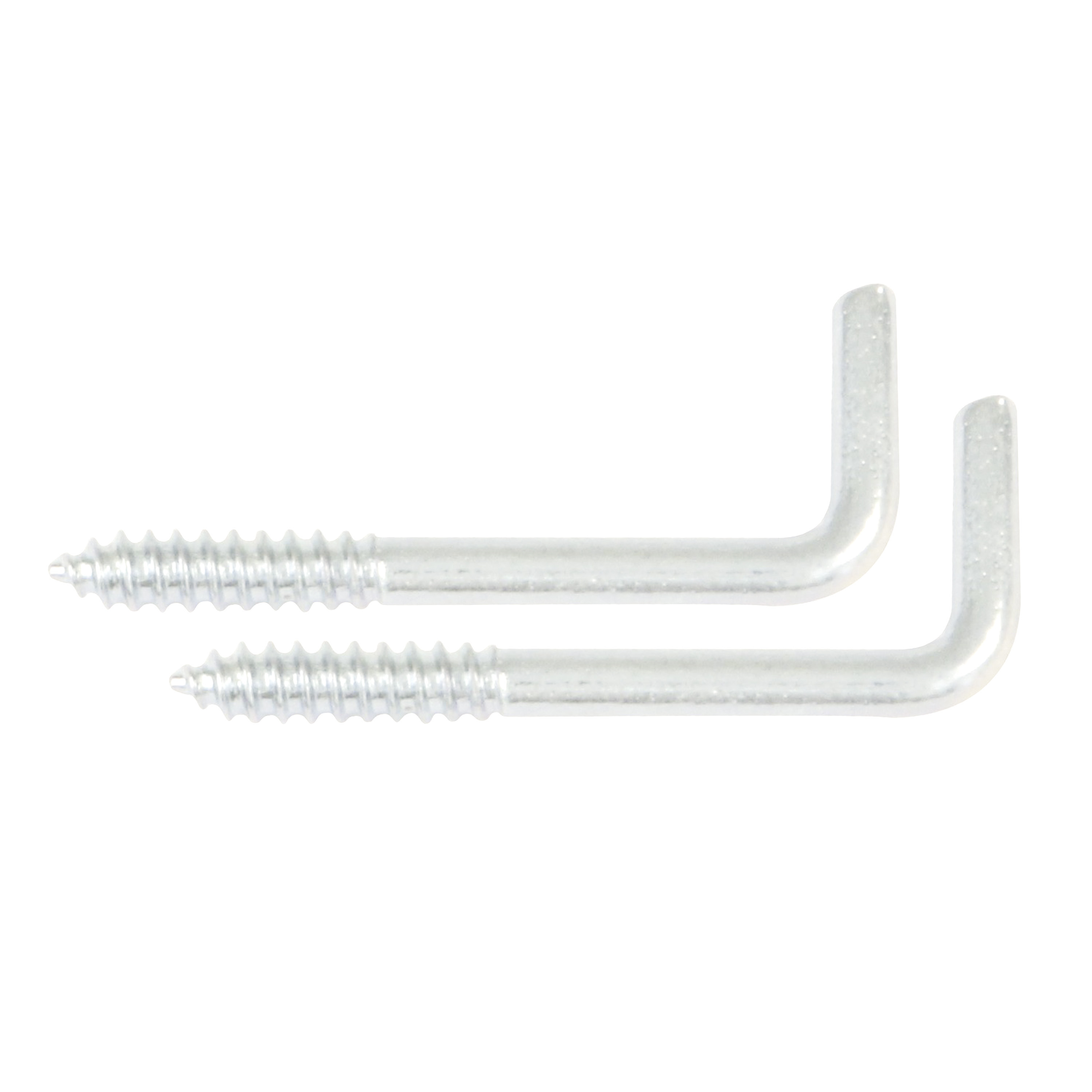 AMIG Schroefhaken - 16x - staal - 50 mm - wit - DHZ ijzerwaren - A merk kwaliteit -