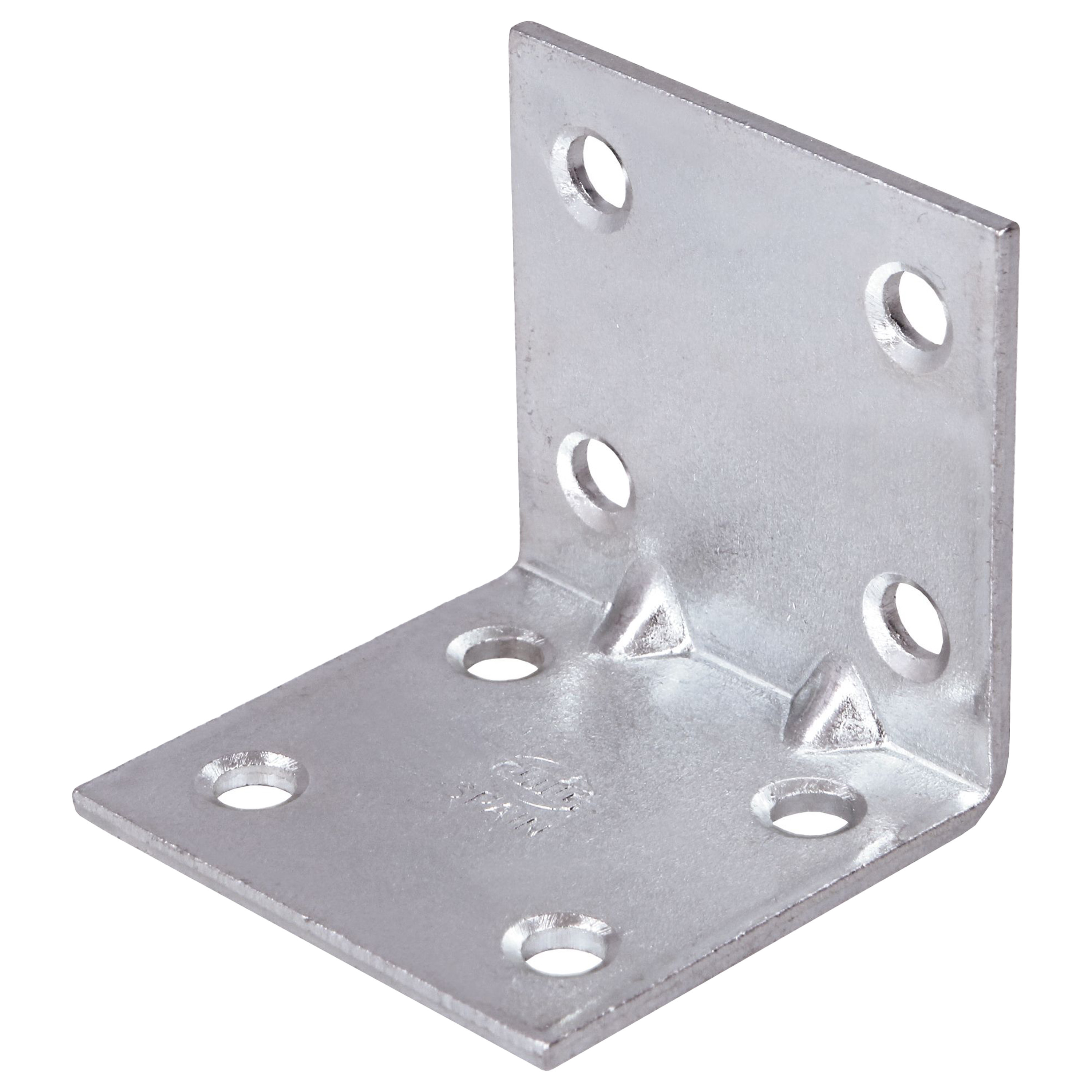 AMIG hoekankers/stoelhoeken - 16x - verzinkt staal - breedte 4cm - lengte 2 x 4cm -