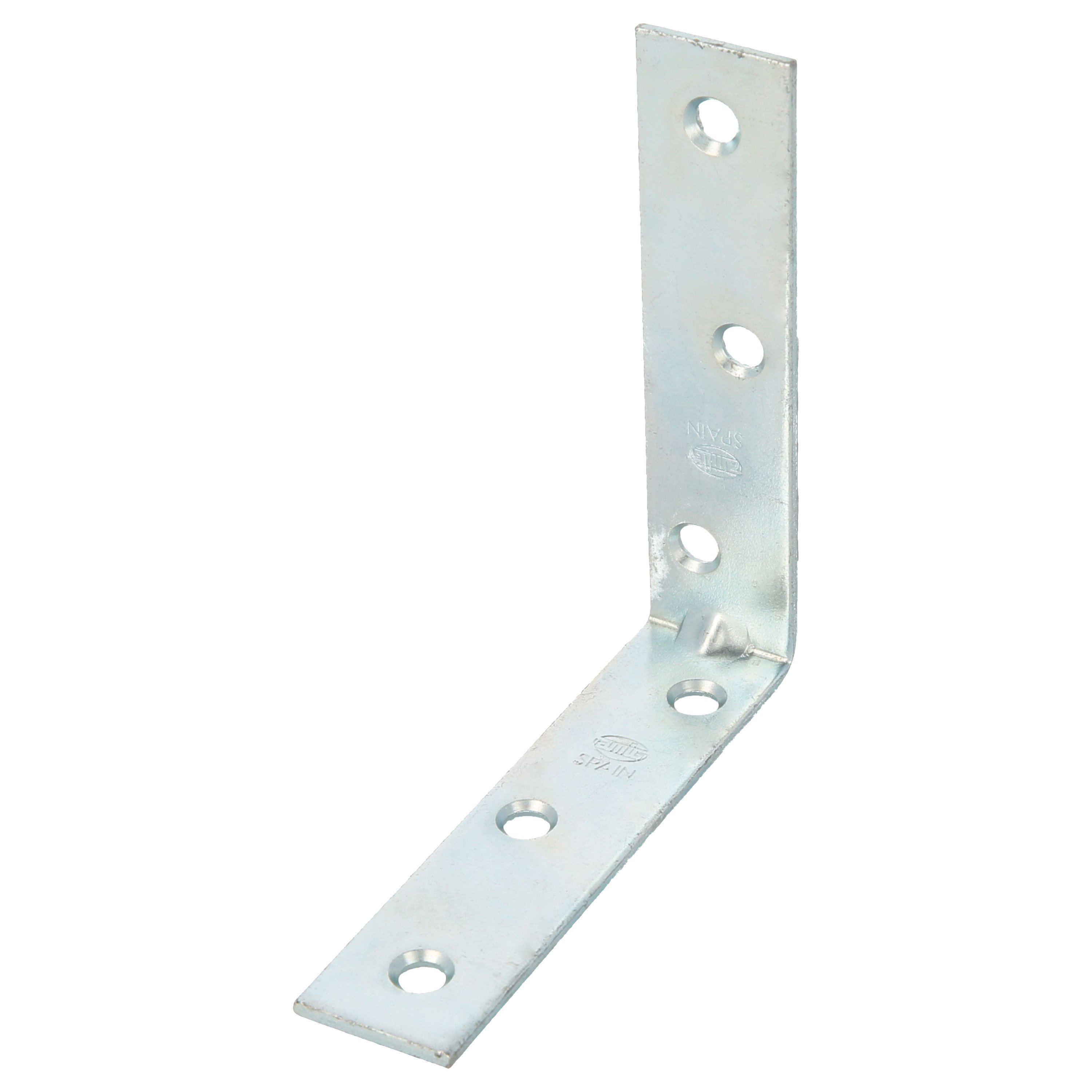 AMIG hoekankers/stoelhoeken - 16x - verzinkt staal - breedte 1.9cm - lengte 2 x 8cm -