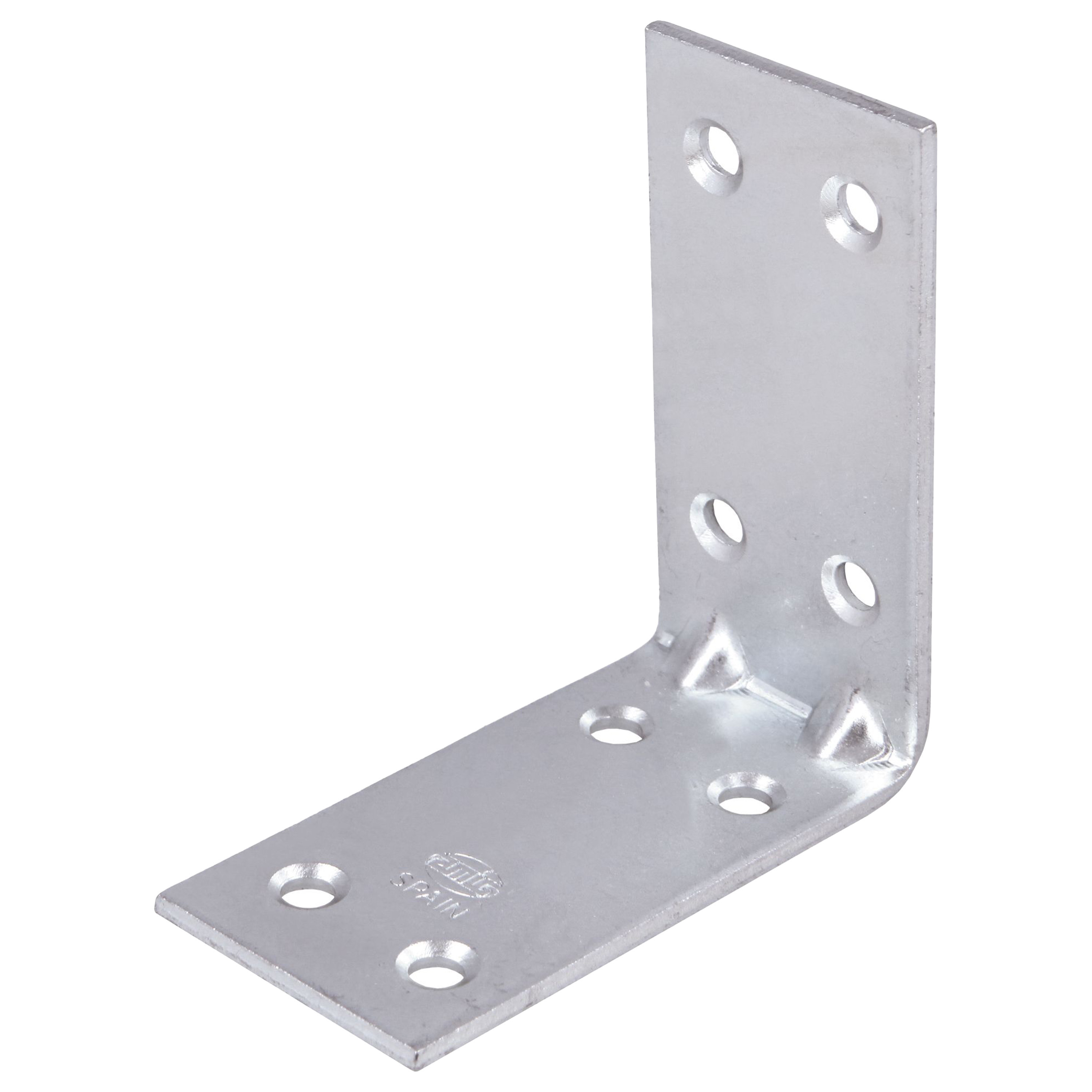 AMIG hoekankers/stoelhoeken - 16x - verzinkt staal - breedte 3cm - lengte 2 x 6cm -