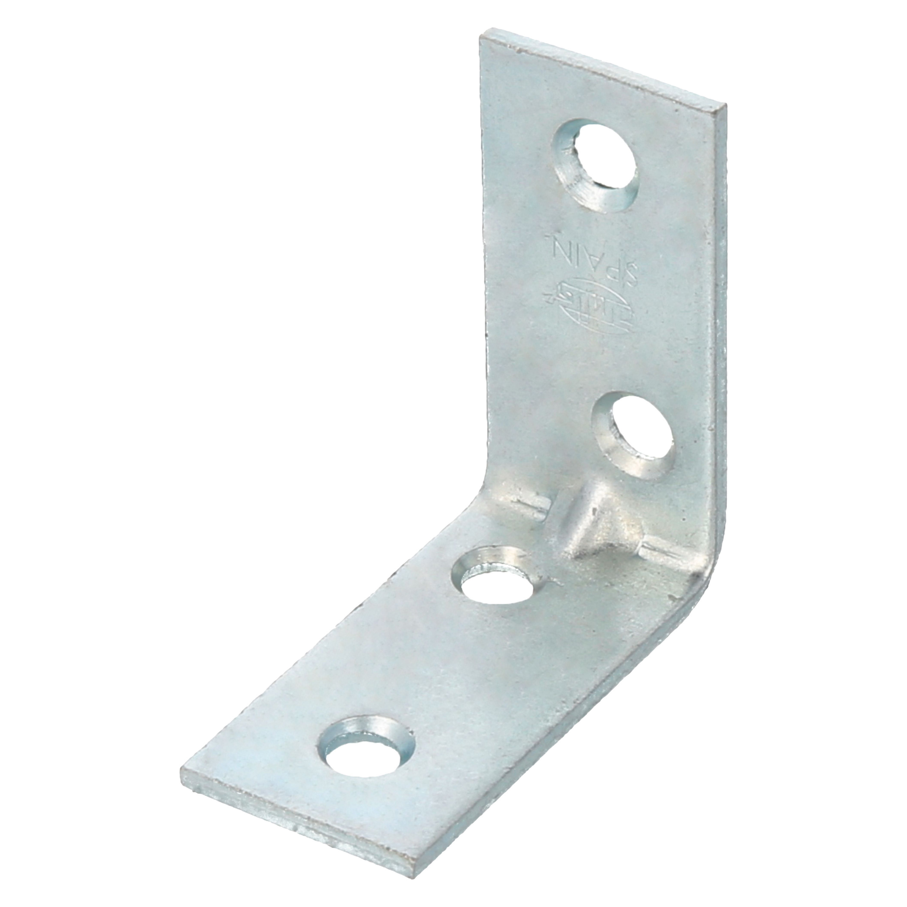AMIG hoekankers/stoelhoeken - 16x - verzinkt staal - breedte 1.9cm - lengte 2 x 4cm -