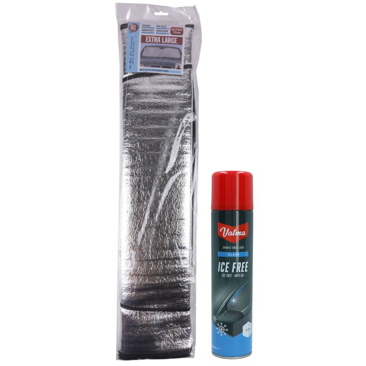 Ruitenontdooier spray - voor auto - 400 ml - antivries sprays - winter/vorst - incl. anti-vorstdeken -
