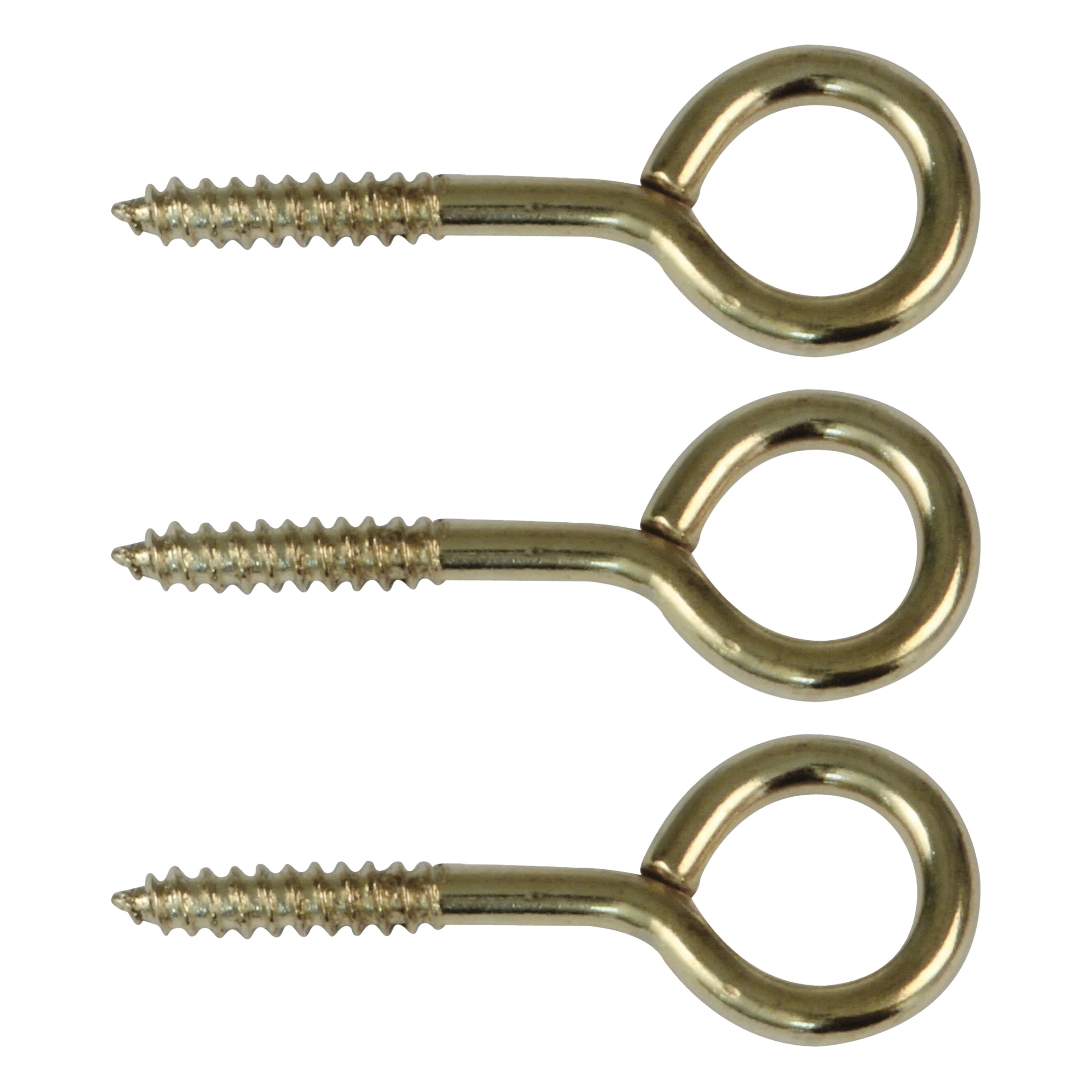 AMIG Schroefogen - 45x - staal - 40 mm - goud - DHZ ijzerwaren - A merk kwaliteit -