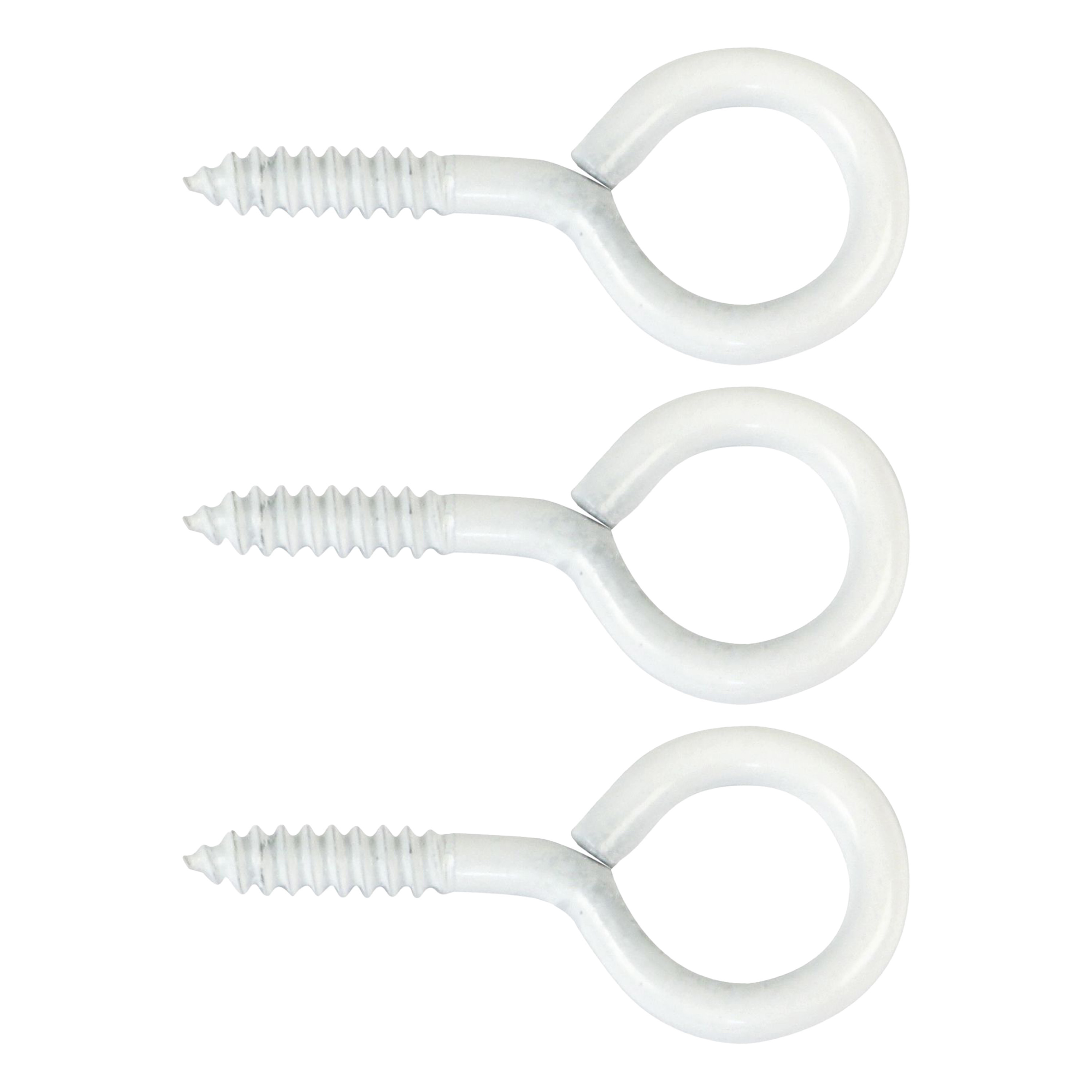 AMIG Schroefogen - 39x - staal - 30 mm - wit - DHZ ijzerwaren - A merk kwaliteit -
