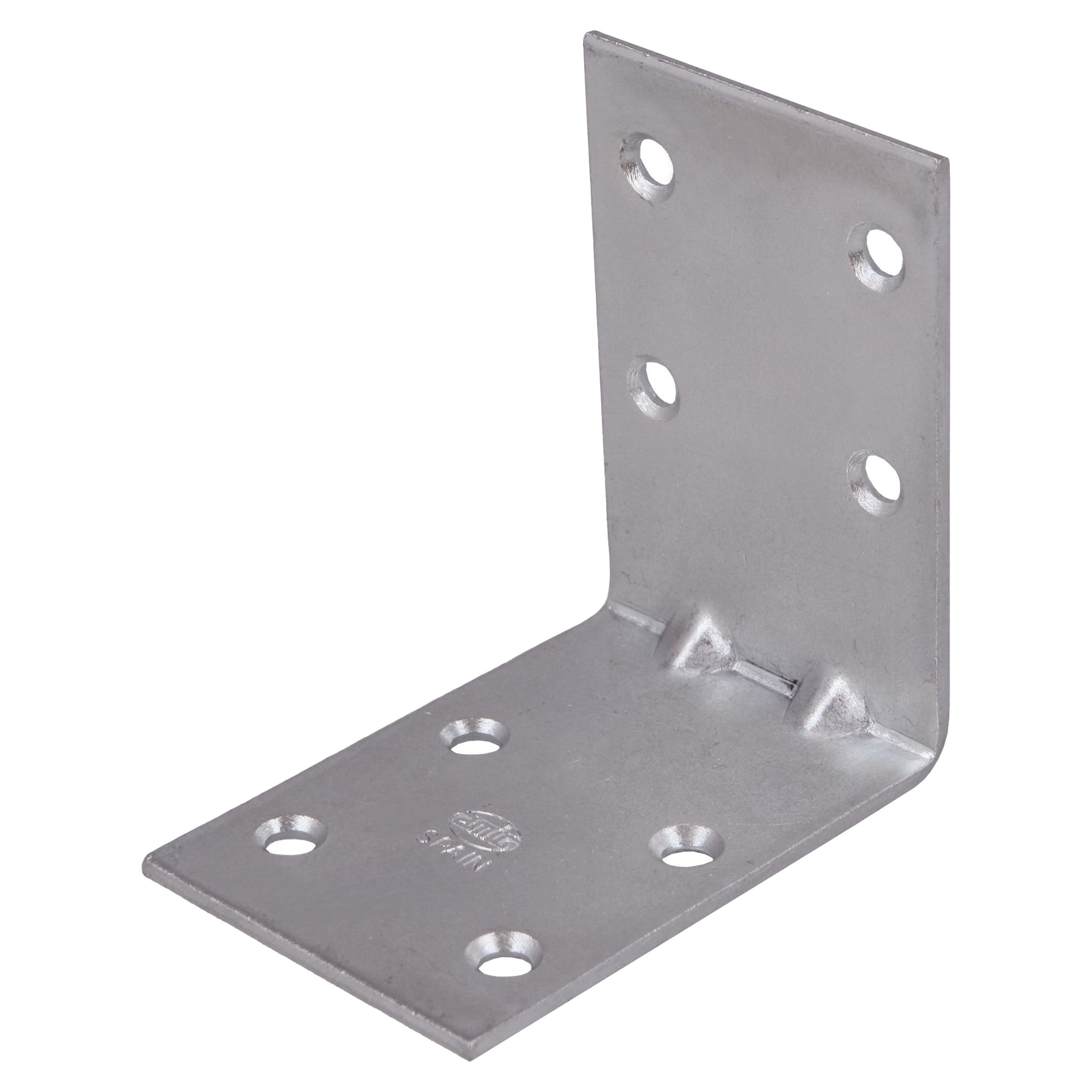 AMIG hoekankers/stoelhoeken - 16x - verzinkt staal - breedte 4cm - lengte 2 x 6cm -