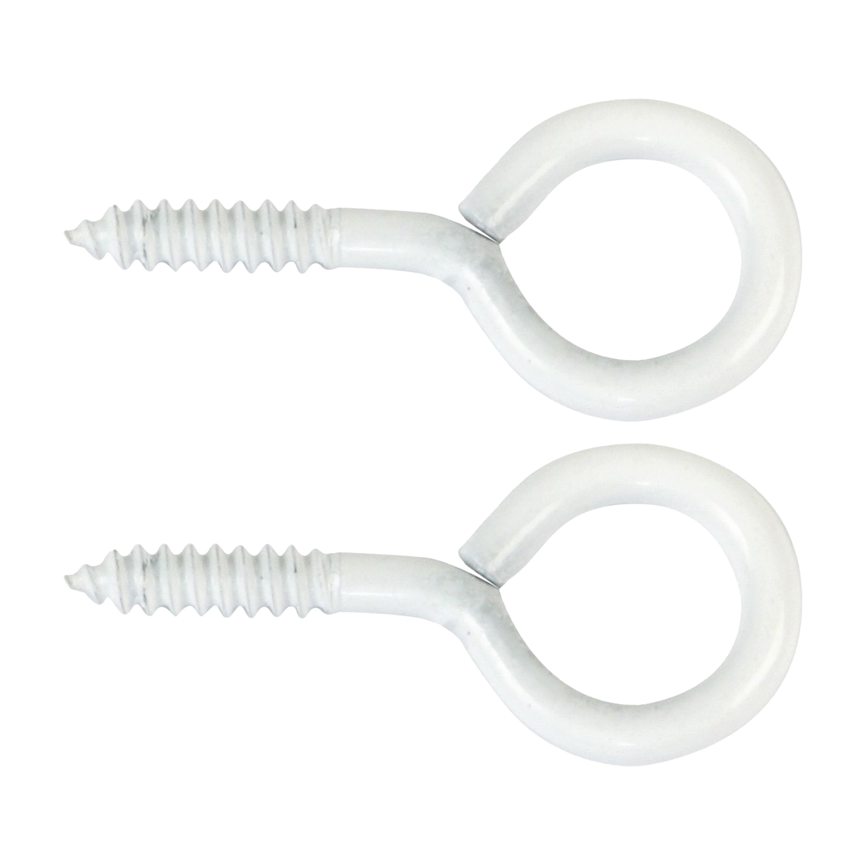 AMIG Schroefogen - 12x - staal - 50 mm - wit - DHZ ijzerwaren - A merk kwaliteit -