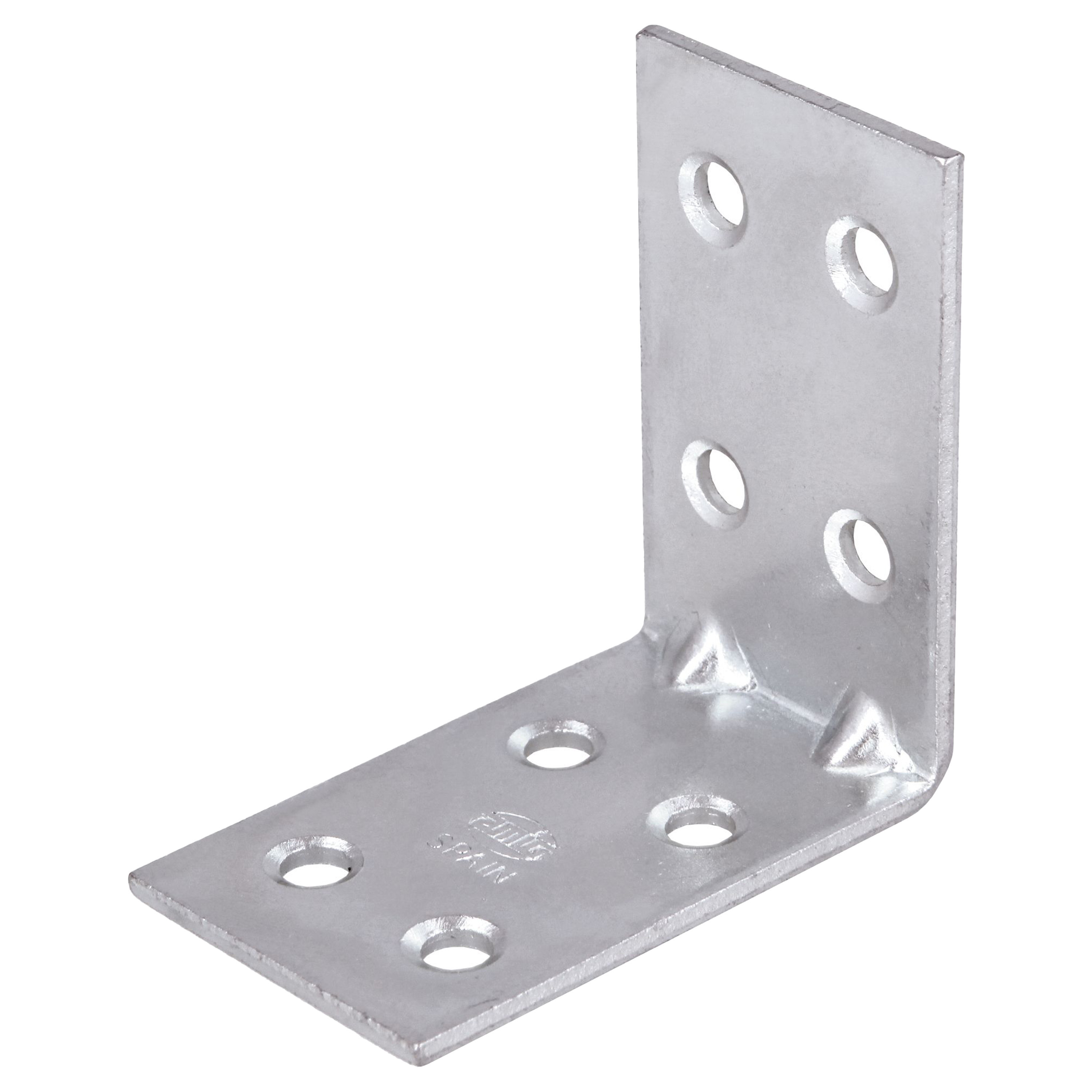 AMIG hoekankers/stoelhoeken - 16x - verzinkt staal - breedte 3cm - lengte 2 x 5cm -
