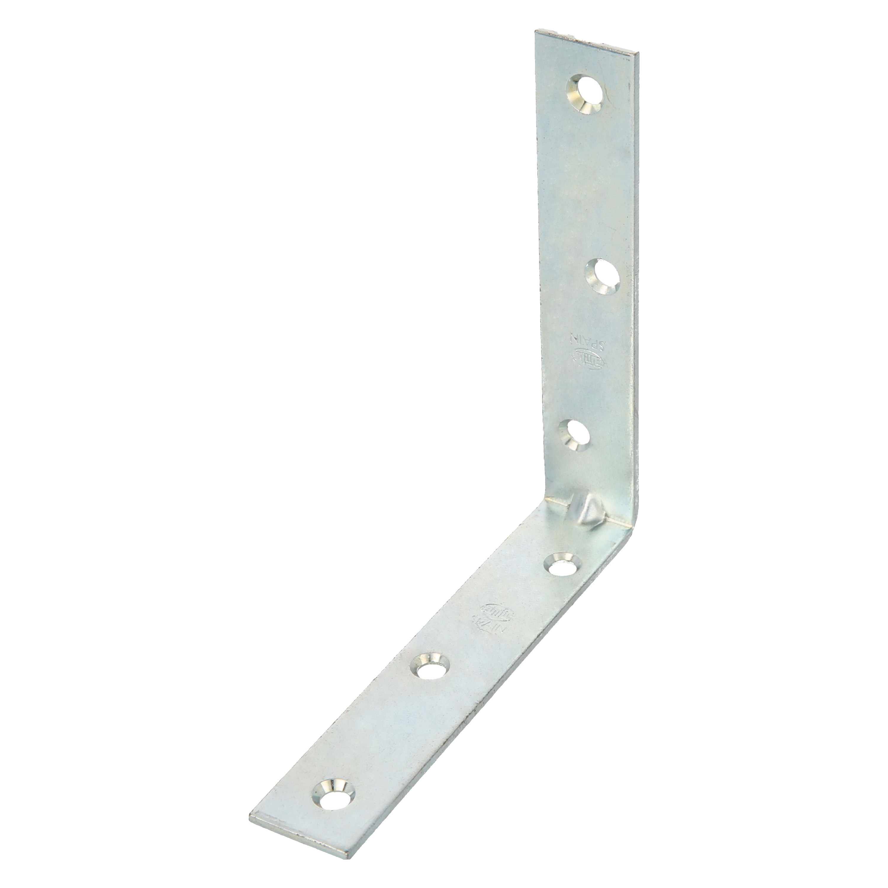 AMIG hoekankers/stoelhoeken - 16x - verzinkt staal - breedte 1.9cm - lengte 2 x 10cm -