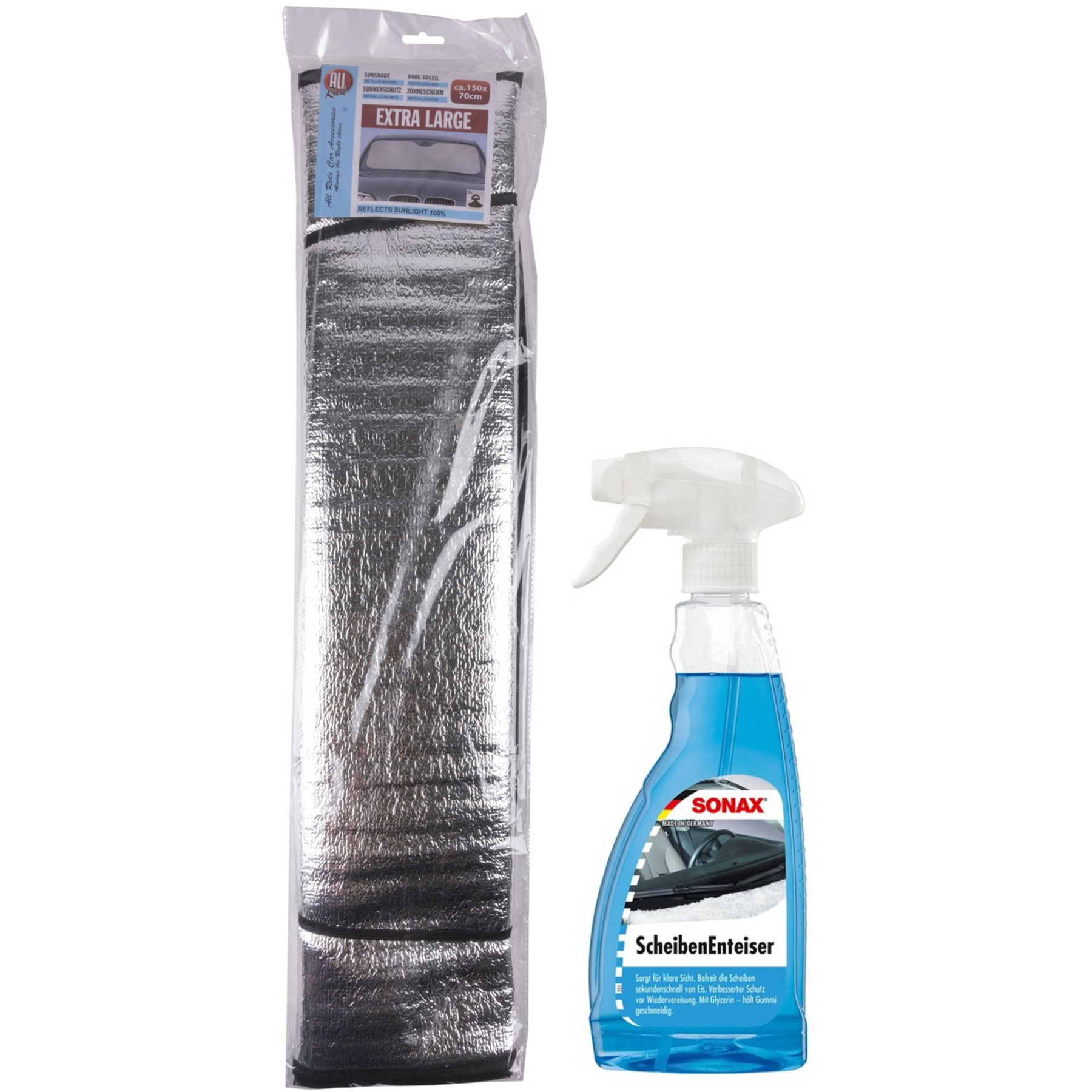 Ruitenontdooier spray - voor auto - 500 ml - antivries sprays - winter/vorst - incl. anti-vorstdeken -