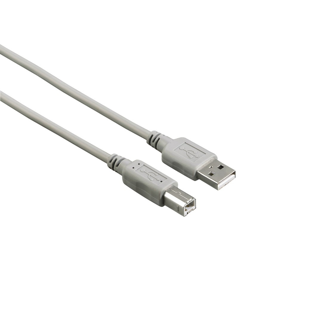 Hama USB 2.0 verbindingskabel type A/B 1,5 meter per 25 stuks Kabel Grijs
