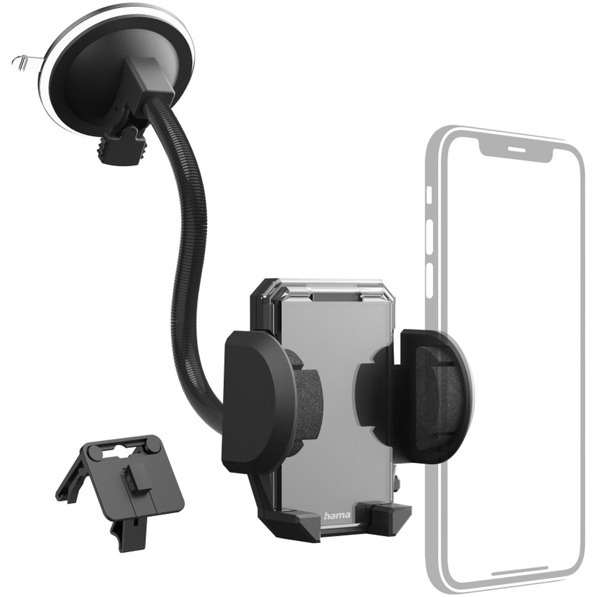 Hama Universele smartphone holder set Multi Telefoonhouder