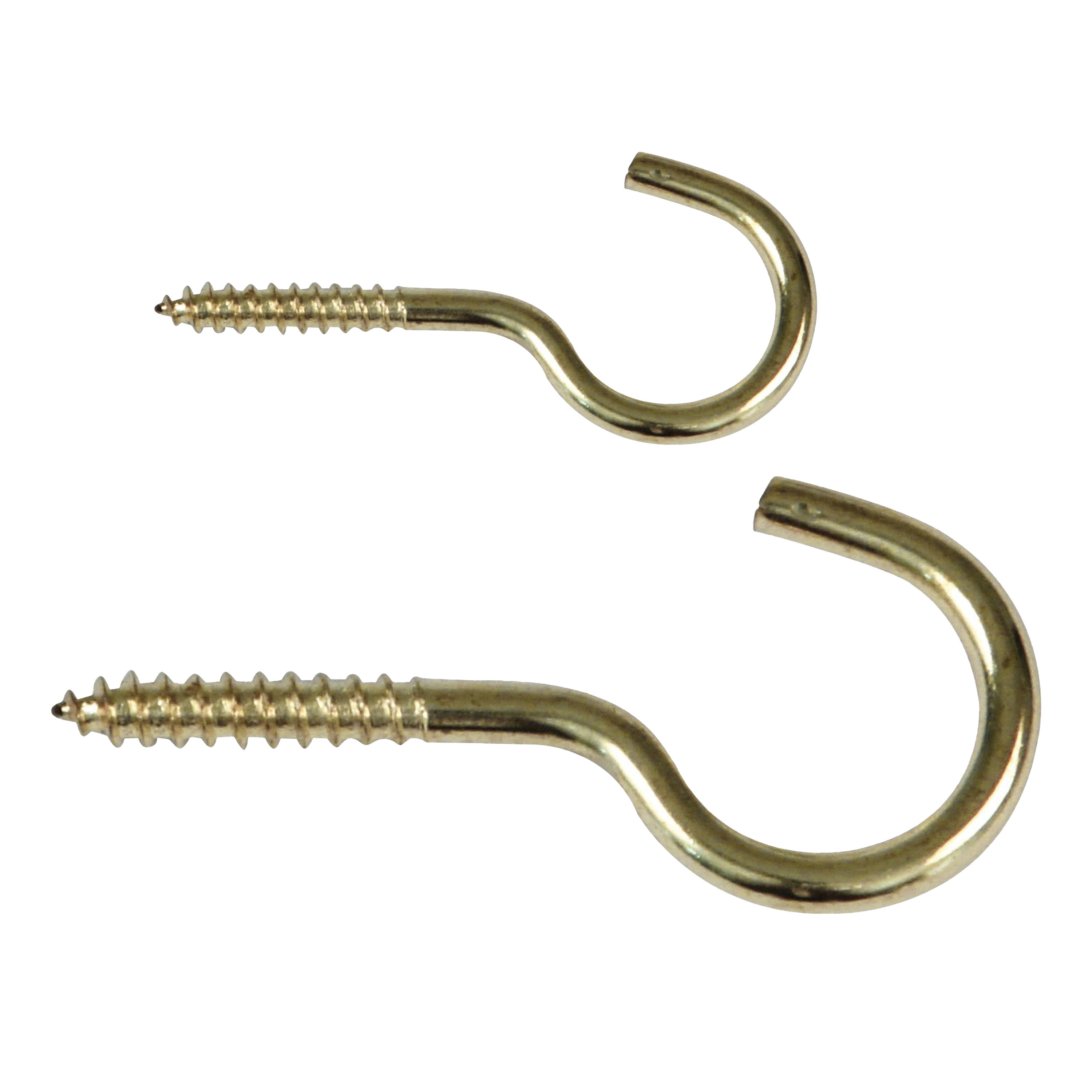AMIG Schroefhaken Set - 52 delig - staal - goud - messing - DHZ ijzerwaren - A merk kwaliteit -