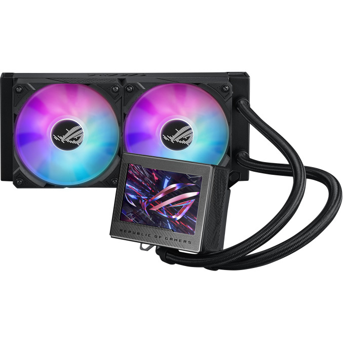 ASUS ROG RYUJIN III 240 ARGB waterkoeling 4-pins PWM fan-connector