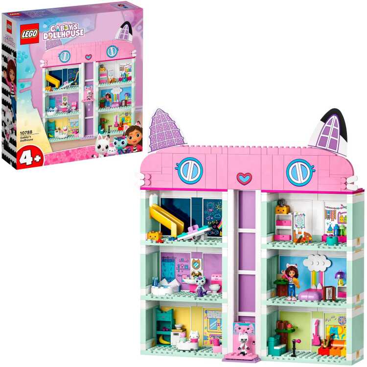 LEGO Gabby's poppenhuis - Gabby's poppenhuis constructiespeelgoed 10788