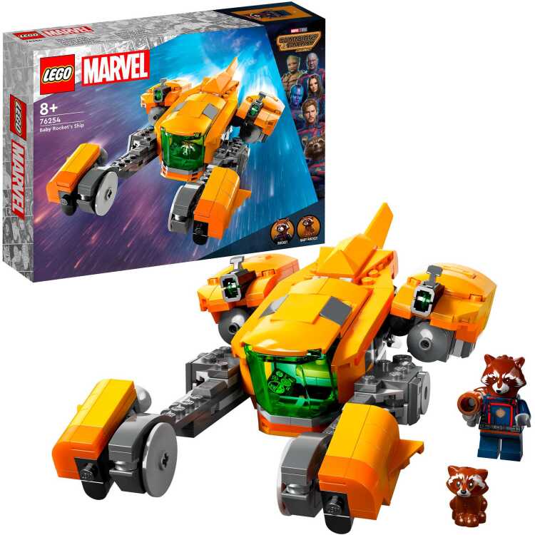 LEGO Marvel - Het schip van Baby Rocket constructiespeelgoed 76254
