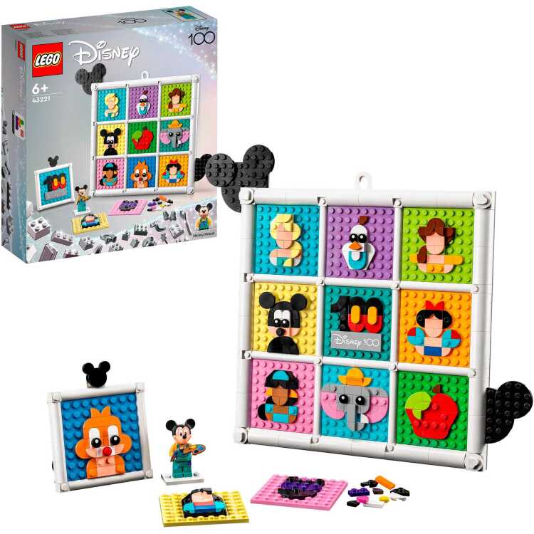 LEGO Disney - 100 jaar Disney animatiefiguren constructiespeelgoed 43221
