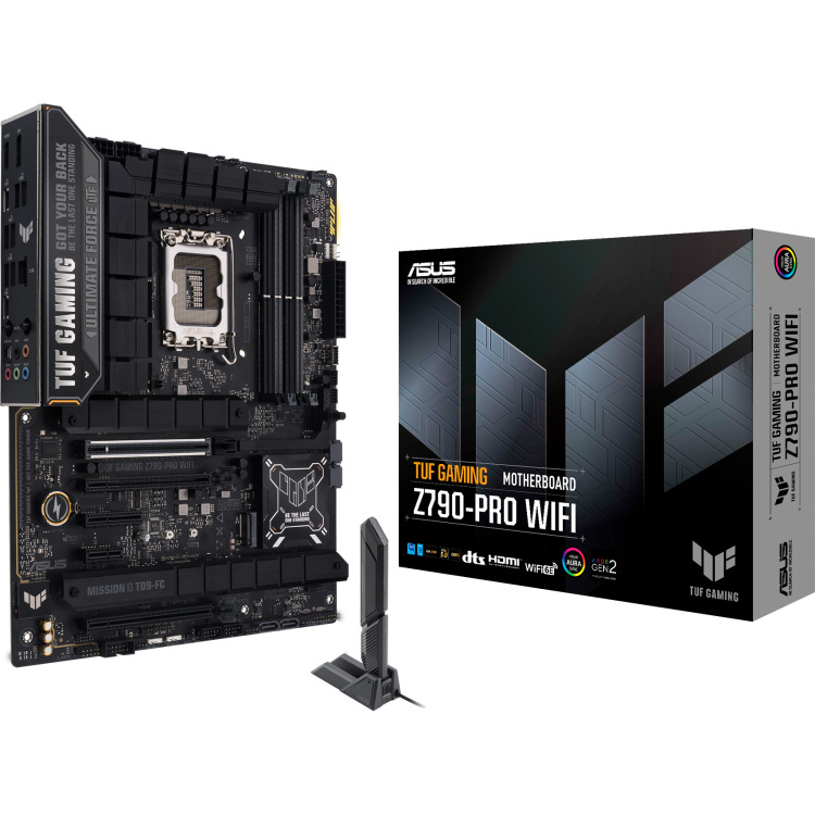 ASUS TUF Gaming Z790-PRO WIFI moederbord RAID, 2.5Gb-LAN, WLAN, BT, Sound, ATX