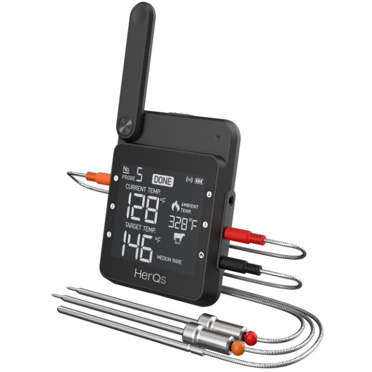 HerQs Professional BBQ Thermometer thermometer herQs004 | temperatuurbereik tot 300 °C