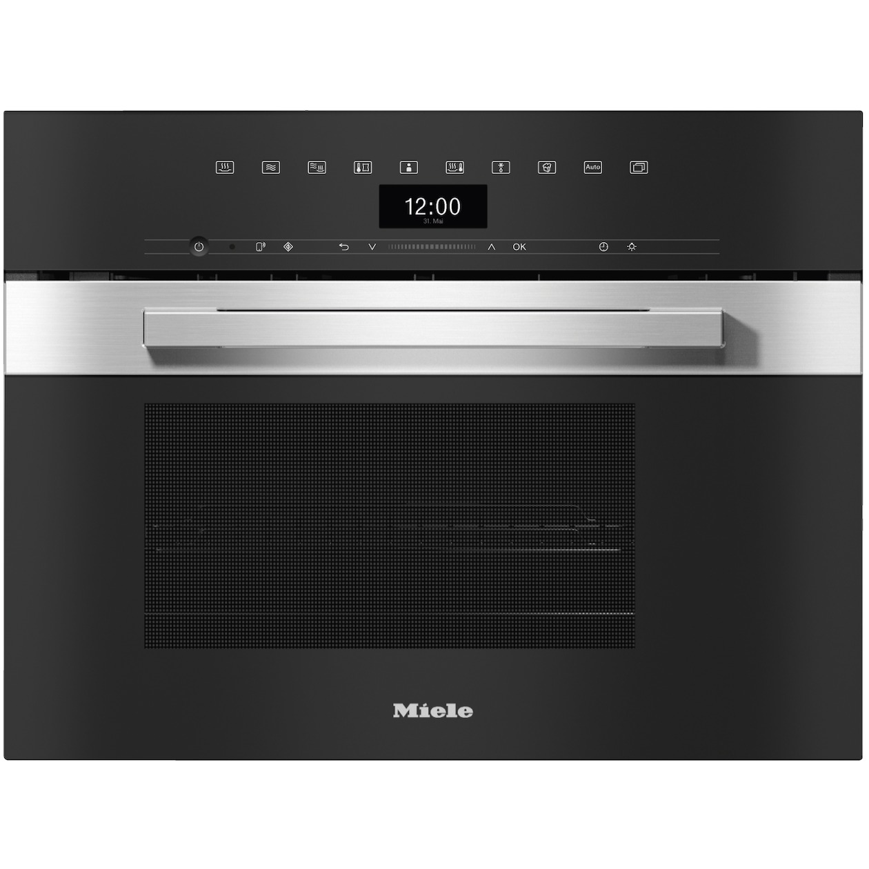 Miele DGM 7440 Inbouw combi stoomoven Grijs