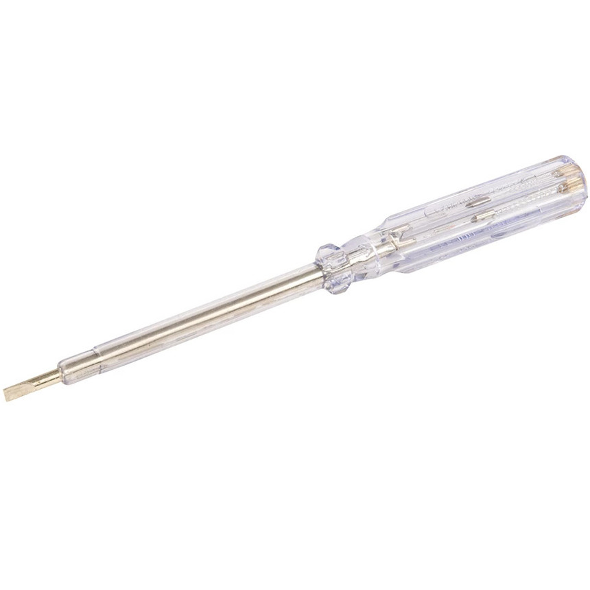 Spanningzoeker schroevendraaier - 110-250 V - 19 x 1,5 cm - voltage tester -