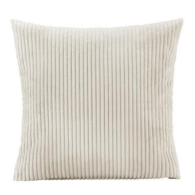 Sierkussenhoes Vinz - off-white - 45x45cm - Leen Bakker