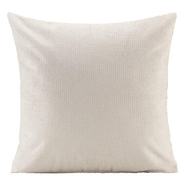 Sierkussenhoes Sebe - off-white - 45x45cm - Leen Bakker