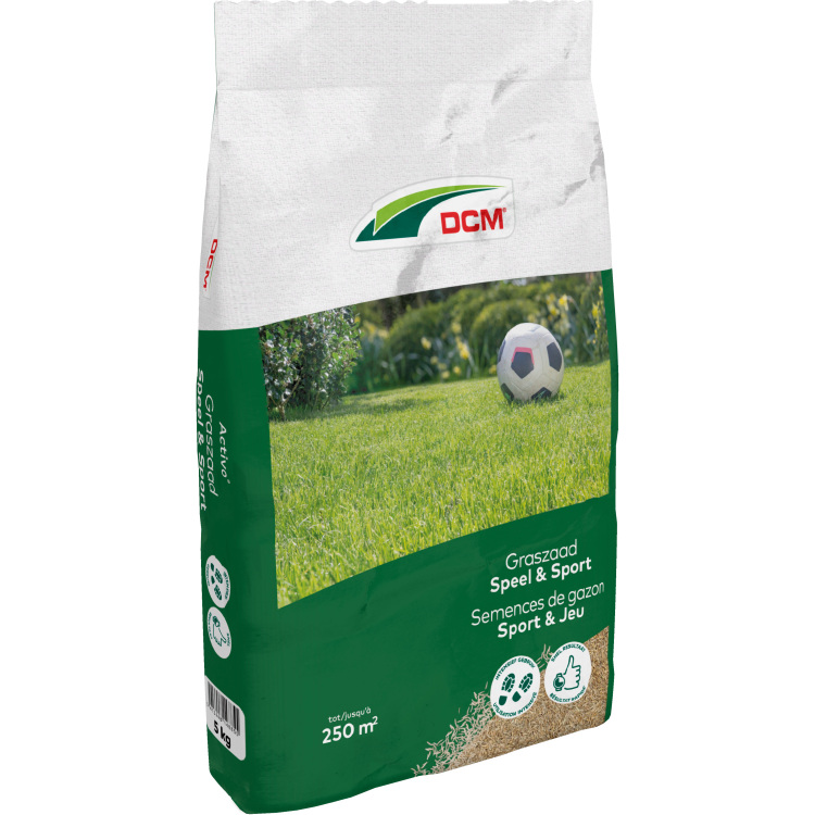 DCM Graszaad Speel & Sport 5 kg zaden Tot 250 m²