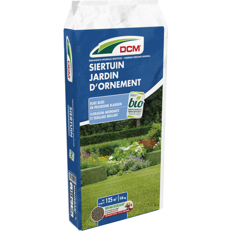 DCM Meststof Siertuin 10 kg meststof Tot 125 m²