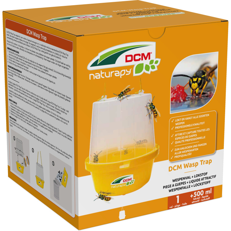 DCM Wasp Trap - Wespenval + 500 ml lokstof insectenval