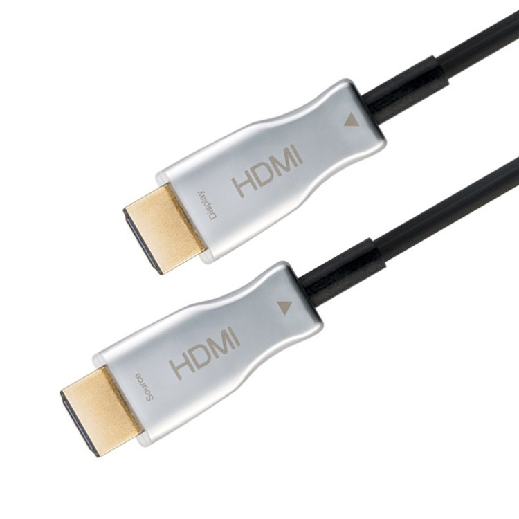 goobay Optische Hybride High Speed HDMI-kabel met Ethernet kabel 10 Meter, AOC-kabel