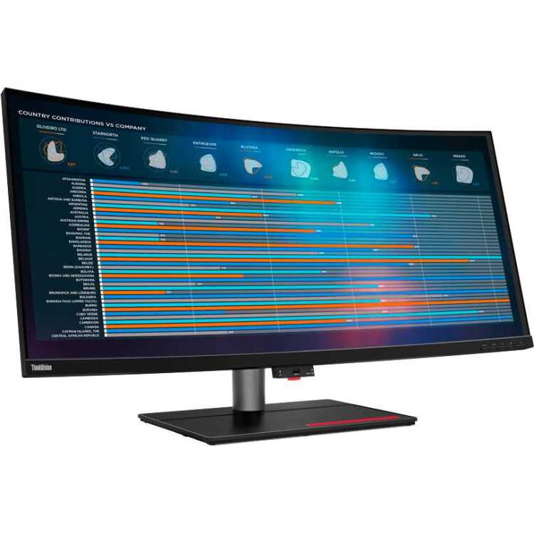 Lenovo ThinkVision P40w-20 (62C1GAT6EU) ledmonitor HDMI, Thunderbolt, USB-C
