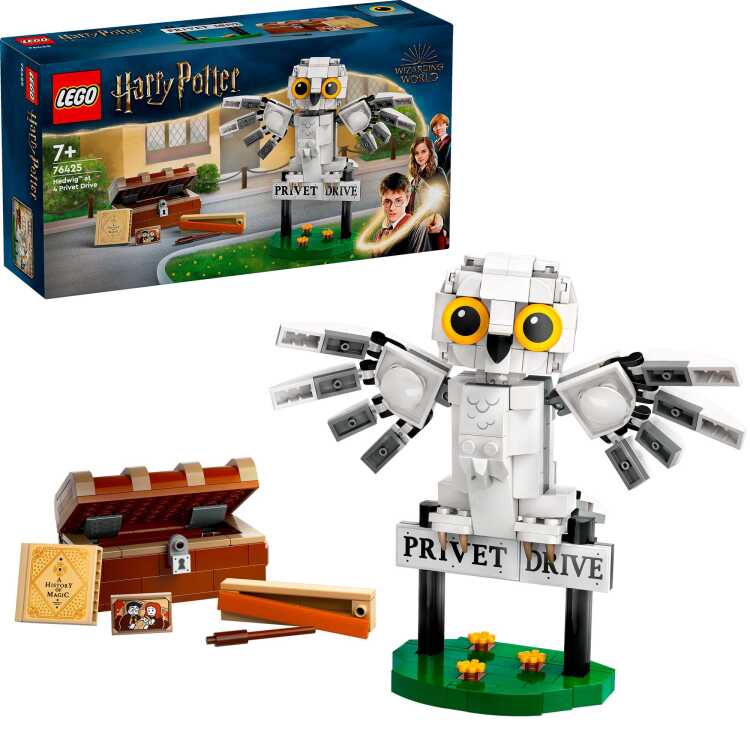 LEGO Harry Potter - Hedwig bij Ligusterlaan 4 constructiespeelgoed 76425