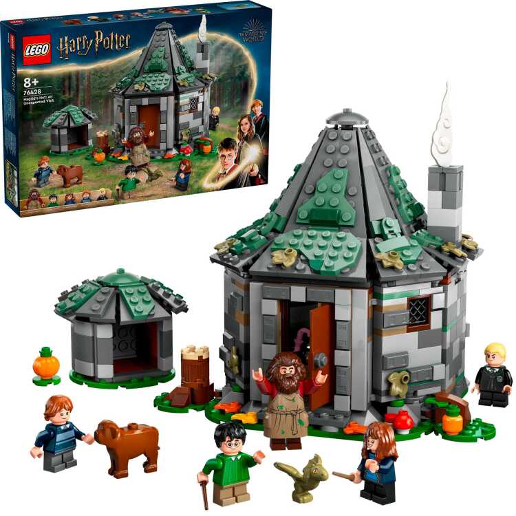 LEGO Harry Potter - Hagrids huisje: onverwacht bezoek constructiespeelgoed 76428