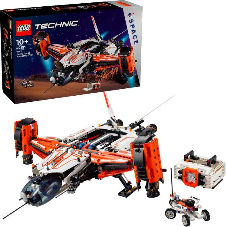 LEGO Technic - VTOL Vrachtruimteschip LT81 constructiespeelgoed 42181