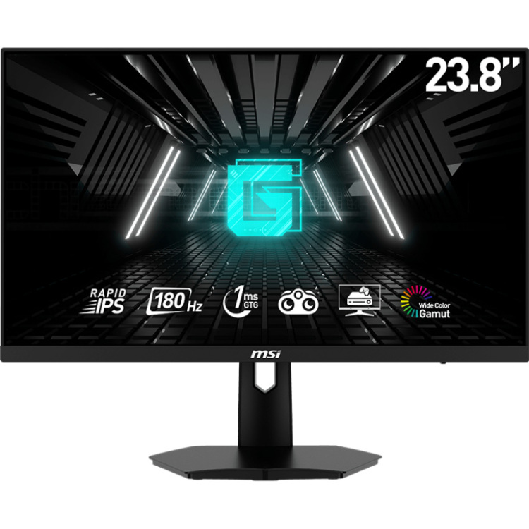 MSI G244F E2 gaming monitor 2x HDMI, 1x DisplayPort, 180 Hz