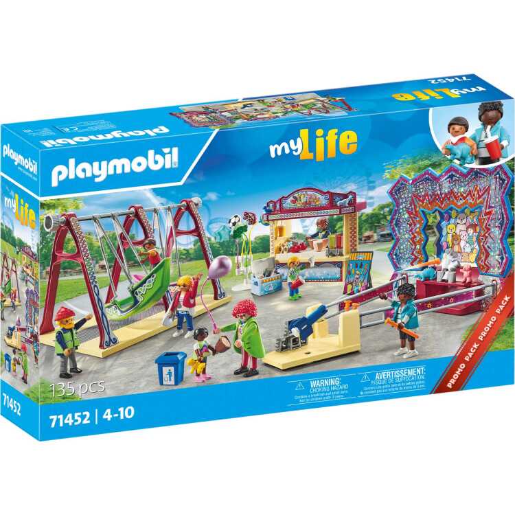 PLAYMOBIL City Life - Attractiepark constructiespeelgoed 71452