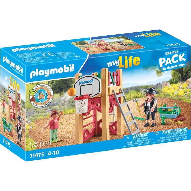 PLAYMOBIL City Life - Timmerman op weg naar klus constructiespeelgoed 71475
