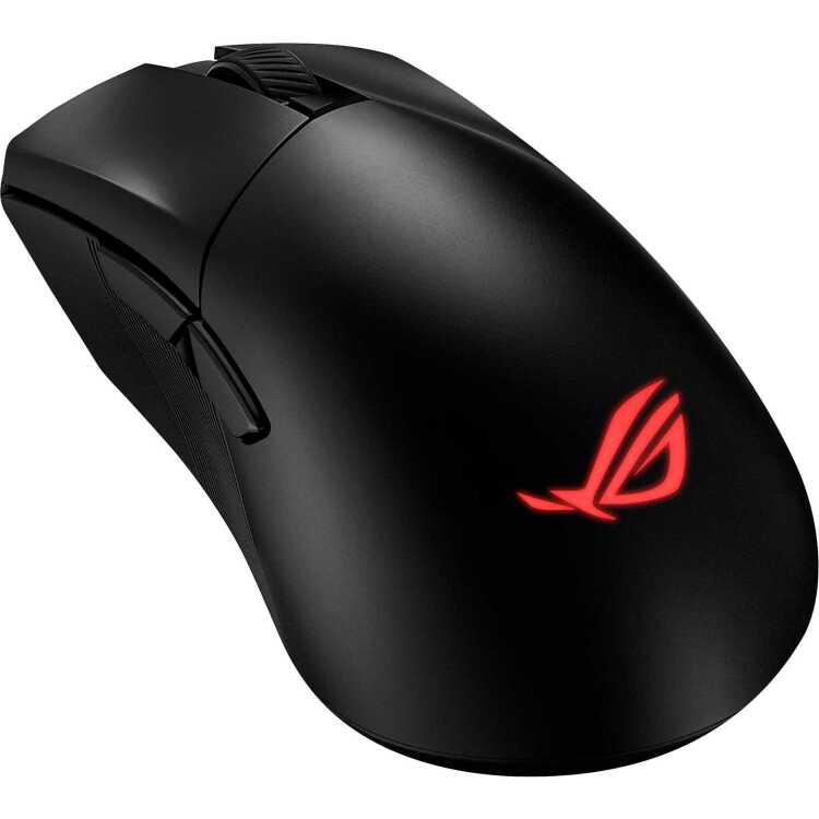 ASUS ROG Gladius III Wireless AimPoint gaming muis 100 - 36.000 dpi, USB 2.0, 2.4 GHz, Bluetooth 5.1, RGB leds