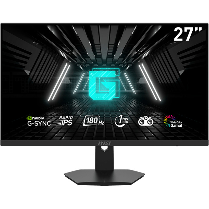 MSI G274F gaming monitor 180Hz, 1x Display Port, 2x HDMI, NVIDIA G-Sync