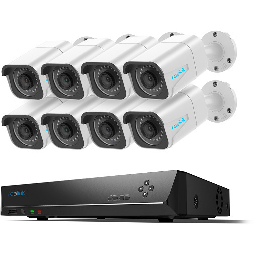 Reolink RLK16-800B8-AI beveiligingsset beveiligingscamera 8 stuks, 8 MP, PoE, 4 TB