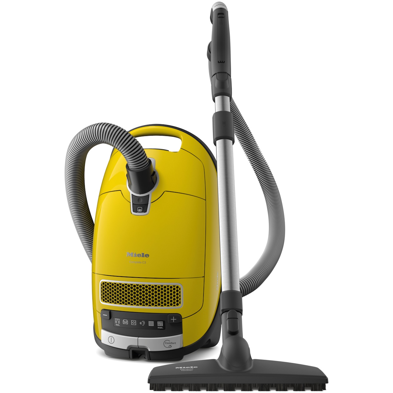 Miele Complete C3 Parquet 125 Gala Edition Stofzuiger met zak Geel
